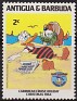 Antigua and Barbuda 1984 Walt Disney 2 ¢ Multicolor Scott 809. Antigua & Barbuda 1984 Scott 809 Walt Disney Donald Duck. Uploaded by susofe